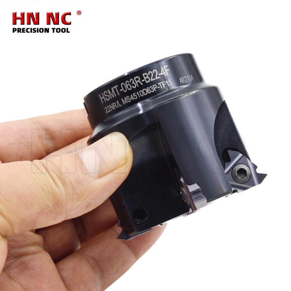 海纳HST-M63R-B22-4刃内螺纹0铣刀盘外螺纹铣刀盘CNC数控铣刀盘