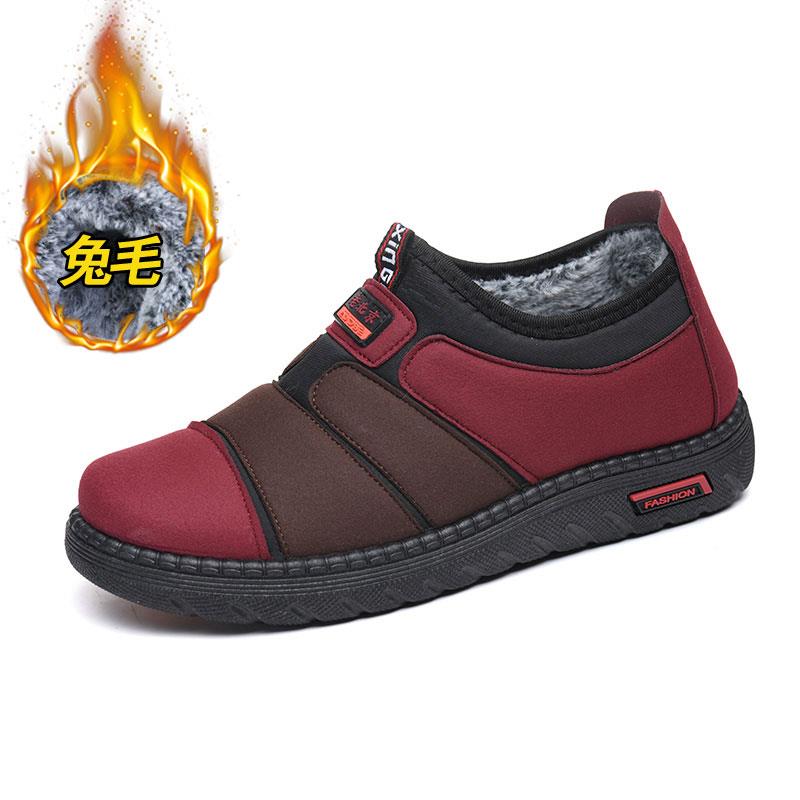 正品春秋老奶人女防滑软底奶鞋舒适妈单鞋老北鞋京布鞋平底老太太