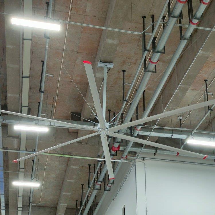 谦胜大型工业风扇吊扇7.3米吊扇车间吊扇工业大吊扇工业电扇供应
