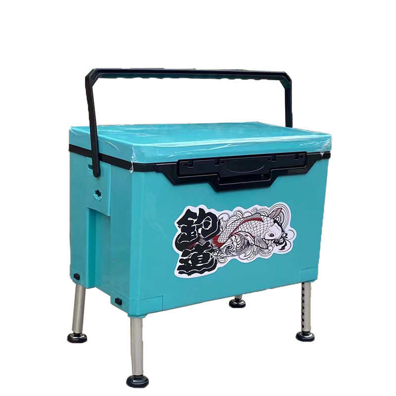 户外可多用途带竞技钓箱钓32l大容量靠背垂钓箱箱升降四钓鱼腿