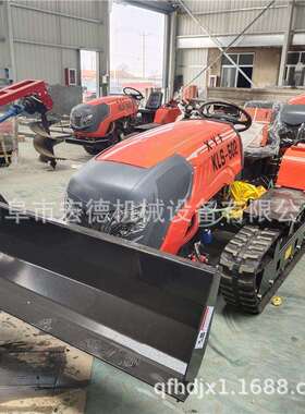 大马油机农用履带式旋柴耕机乘坐式方向AVG盘履带拖拉机耕地力机