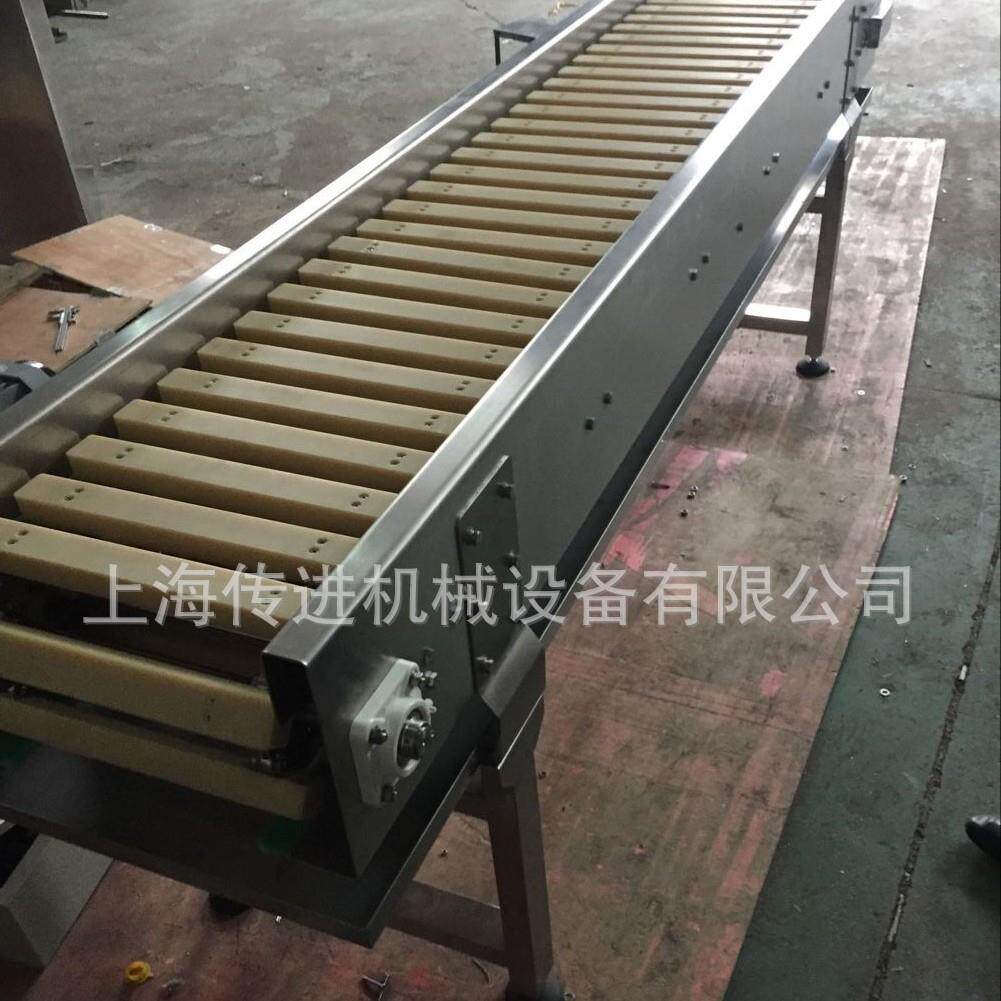 非标大板链输送机 尼龙链条输送机 耐摩擦输送机无动力滚筒输送机