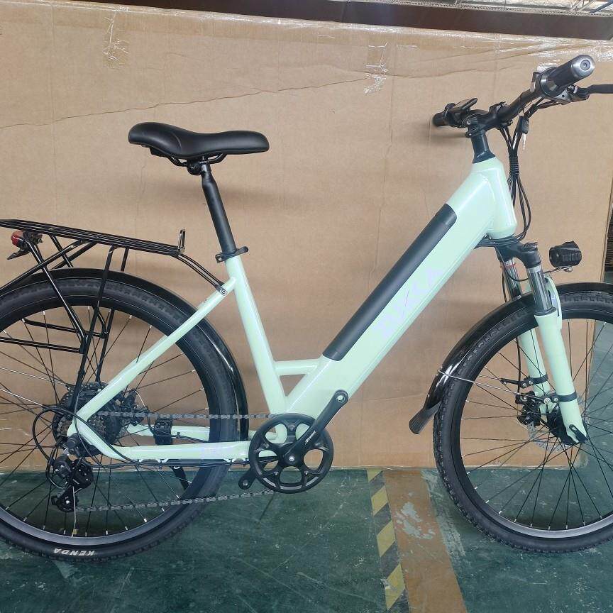ebike女款内置锂电动自行车女士助力自行车淑女城市旅行单车