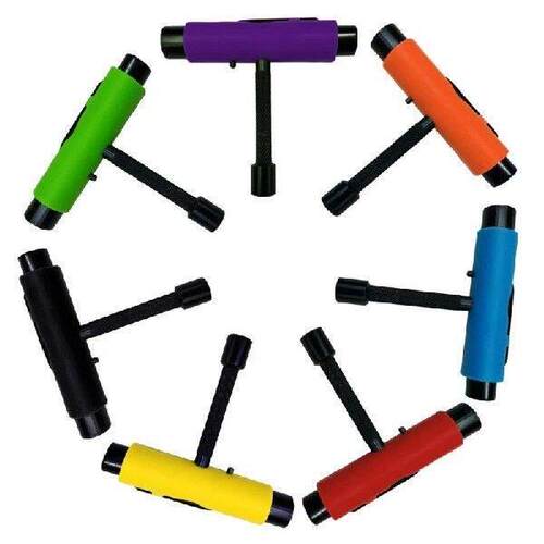 All in Skate Tools Skateboard T Tool Accessory Wrench