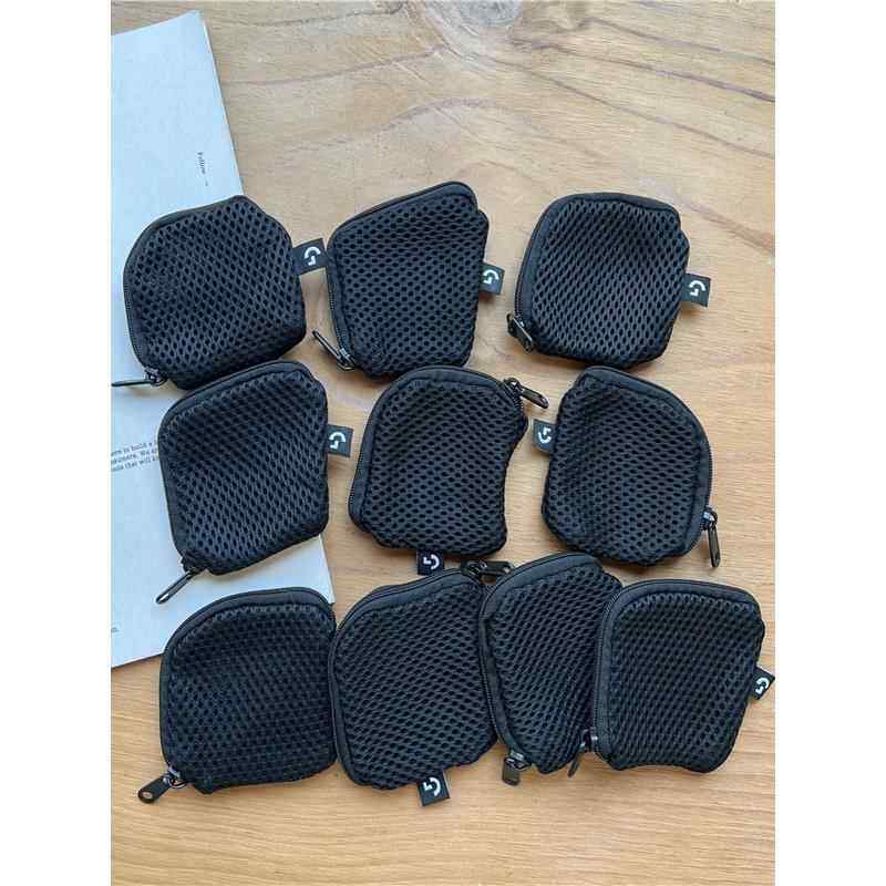 黑色不规则网纱收纳包硬币零钱包拉链耳机包迷你杂物整理包10个装,节庆用品/礼品,创意零钱包,淘宝优惠券,粉丝福利购,淘宝优惠卷