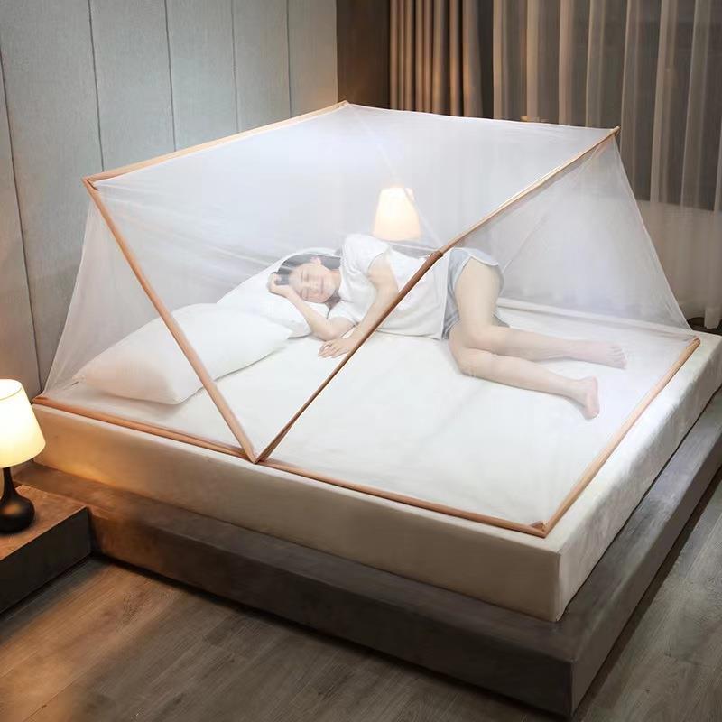 Foldable mosquito net for home installation 免安装折叠蚊帐