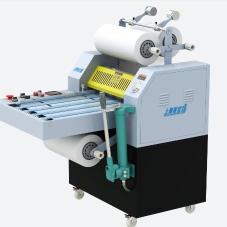 上海香宝XB-V68T重型液压双面全自动覆膜机自动收卷自动修边