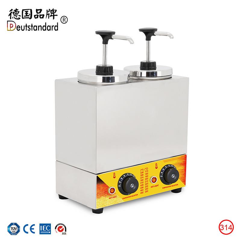 酱保温机果设果备双头果酱加热泵泵双缸酱NP-314保温电热商用挤器