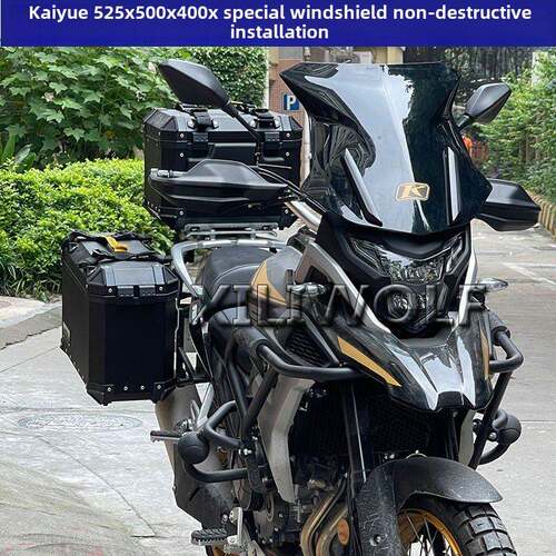 适用于Excelle 525X 500X 400X摩托车无损安装改装前风挡玻璃