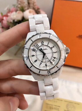 先鉴后发98新香奈儿J12系列H0970白陶瓷38mm自动机械中性腕表