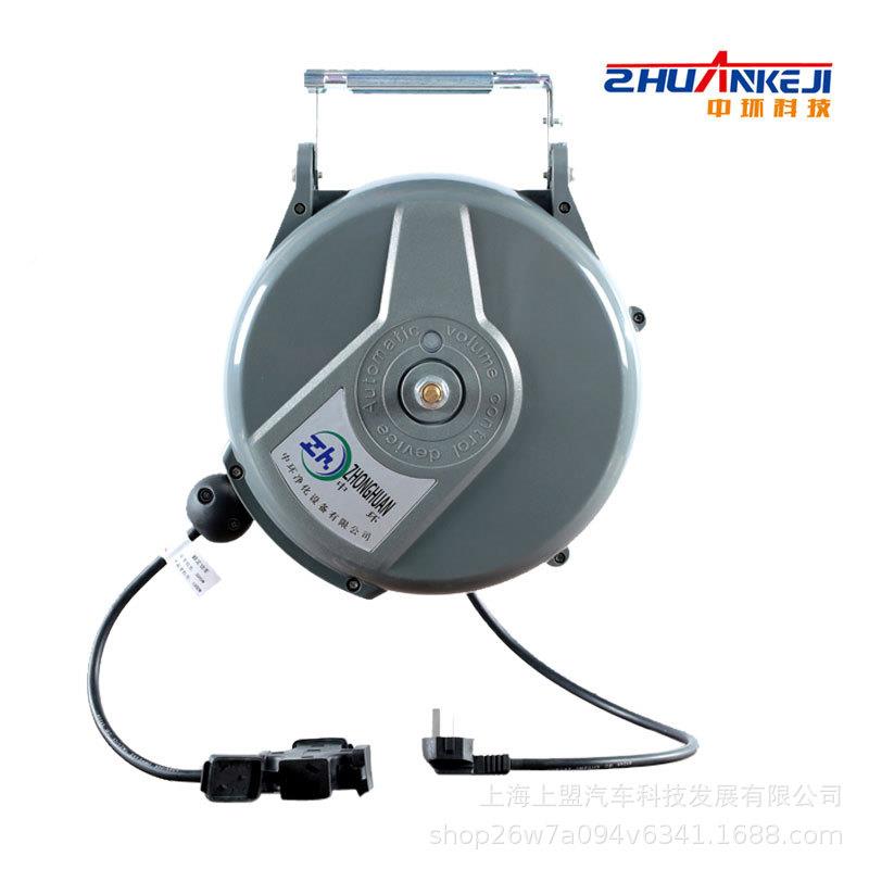 电缆卷自动卷器ZH-DA轴21管701510电鼓汽修具自动伸缩卷管工器