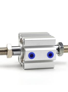 双头SDAD32X5X10X15X20X25X30X35X40X45X50X75-B双出薄型气缸SDAD