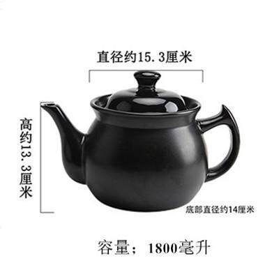 正品传统药壶锅罐药锅养生保健瓦罐土窑陶罐凉茶煲锅明火煮药中药