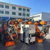 汽车厂专用工业焊接机器人全自动点焊焊接设备六轴焊接机器手