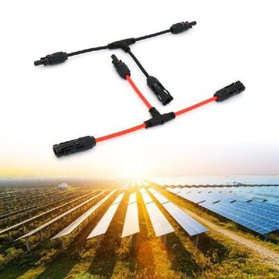 Panels Branch Solar Panel Cable Connection 30A 1000V 6mm2