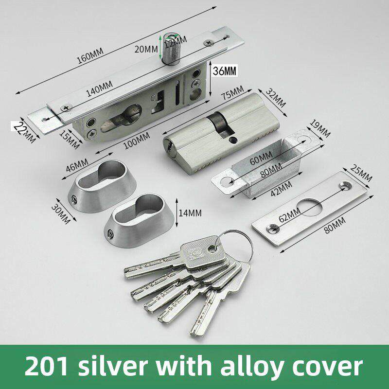 平开口锁框架玻璃门锁铝合金门锁地板锁地板弹出式门框架门玻璃地