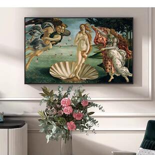 意大利文艺覆兴时期的桑德罗·斯巴达奇利·维纳斯的诞生喷墨油画