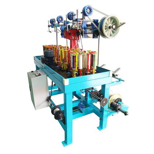 安现货编织机0-16-490一16一高速织电脑编织机织带机全绳登山9绳