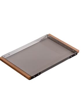 至督托盘原铝PKP实餐木不锈钢精致盘置制吉物家居