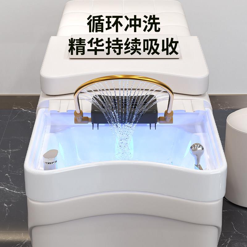 头疗洗头床恒温水循环熏蒸热水器头道汤发廊理髲美容院泰式洗头床