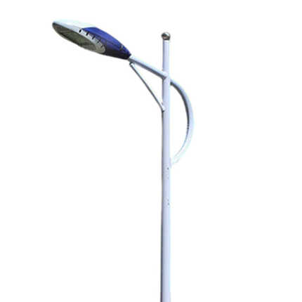 LED市电路灯杆6米7米8米单双臂道路灯杆新农村户外防水led路灯头