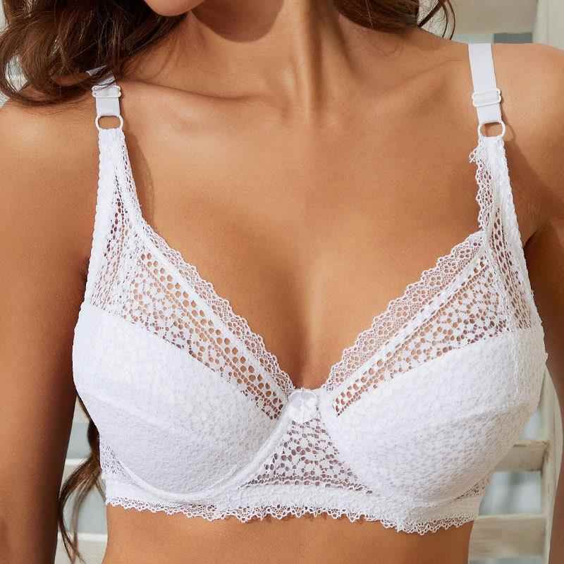 bra bow underwire comfortable and breathable push-up