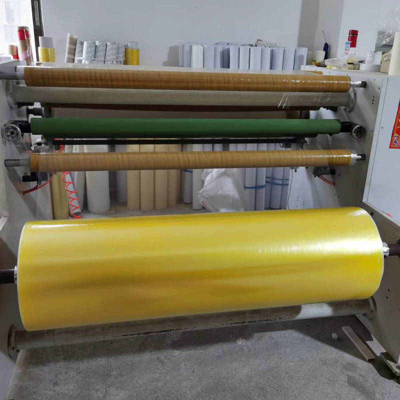 BOPP排废胶带 1260MM无声排废胶撕膜胶带36U-50U粘度透明胶带厂家