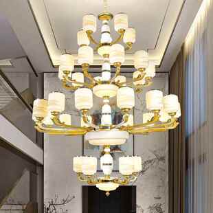 别墅高档吊灯 楼大档吊灯高客厅灯202复5照明卧室款 249新中新式 式