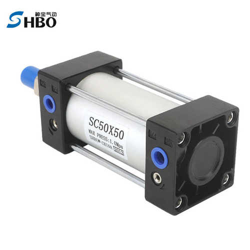 铝合金标准拉杆气缸SC50X25x50x75x100x125/150x200/300气动元件