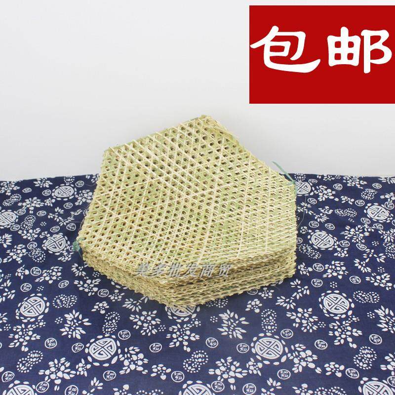 防粘锅底网编织竹网蒸笼垫竹编竹子蒸垫砂锅防糊垫竹垫竹笪竹达网