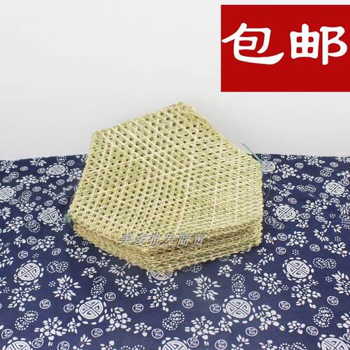 防粘锅底网编织竹网蒸笼垫竹编竹子蒸垫砂锅防糊垫竹垫竹笪竹达网