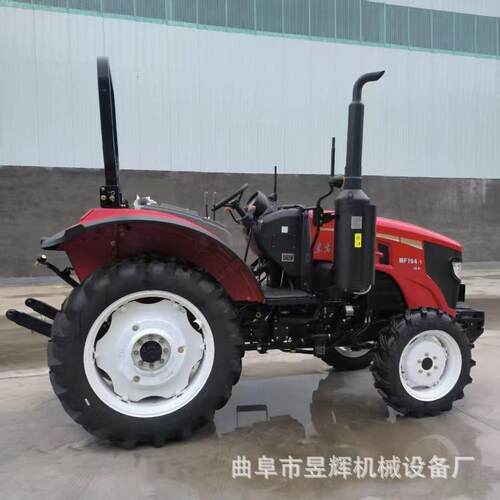 新款东方红MF704-7四驱拖拉机12+12梭式换挡旋耕机四轮农用拖拉机