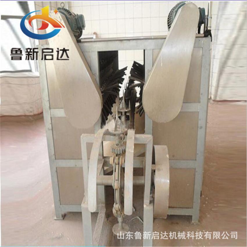 养猪场猪头毛设备自动化不锈钢机身猪头刨毛机屠宰场猪头打毛机