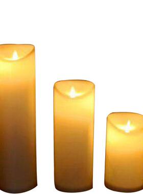 KZA景布场置装饰遥控浪漫生日意求婚庆E道具充电LD创灯仿真假蜡烛