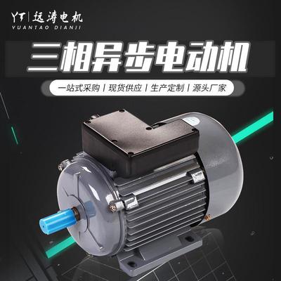 厂家0.75KW三相异步电动机 YS7122系列2极 380V切边机马达