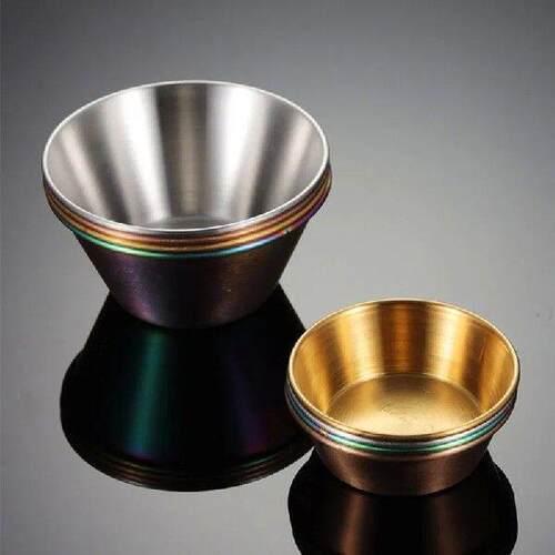 Stainless Steel Sauce Dish Seasoning Dish Hot Pot Dipping