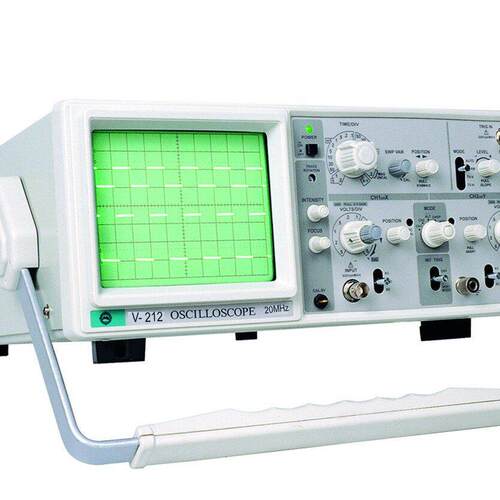 L-212香港20MHz 双通道模拟示波器实验室工厂直发 100MHz