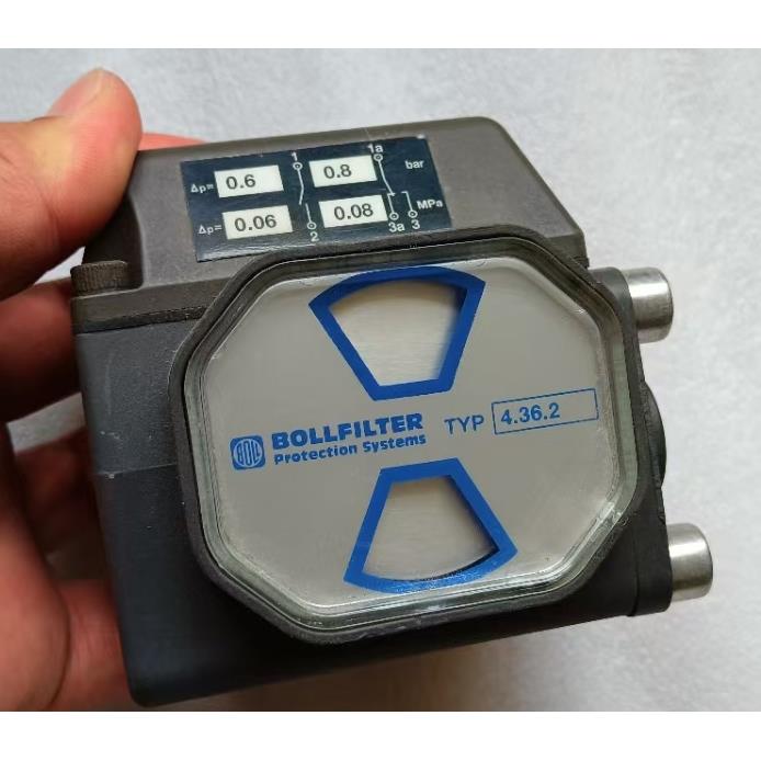BOLLFILTER 4.36.2压差开 关0.6-0.8bar压力感测器