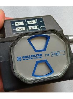 BOLLFILTER 4.36.2压差开 关0.6-0.8bar压力感测器