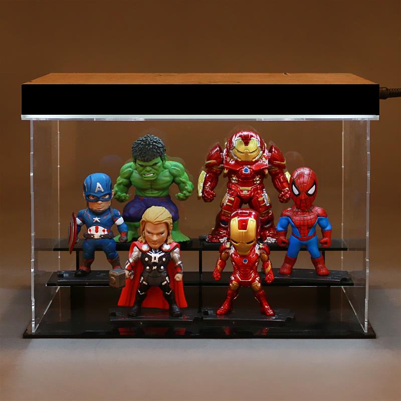 高档漫手办 仇者联盟钢侠美威国队长蜘蛛复侠摆铁件死侍雷神灭霸