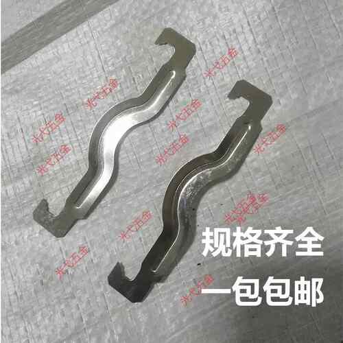 KBG弹簧卡片20管卡25蝴蝶卡JDG电线 线管固定丝杆吊卡不锈钢吊筋