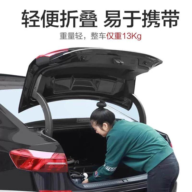 可孚吉芮轮椅轻便折叠铝合金加固手推车便携老人残疾人手动代步车
