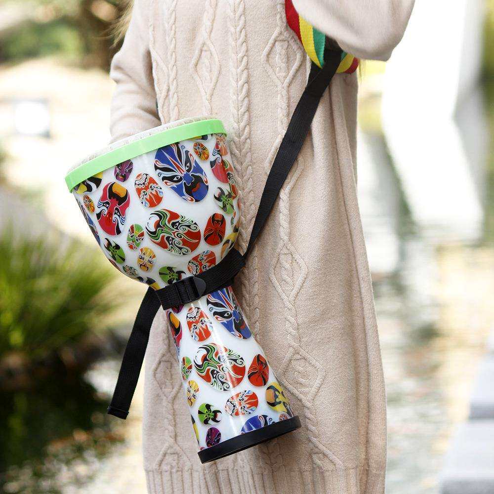 8寸非洲鼓丽江手鼓云南儿童成人初学者演奏打击乐器手拍鼓印尼鼓