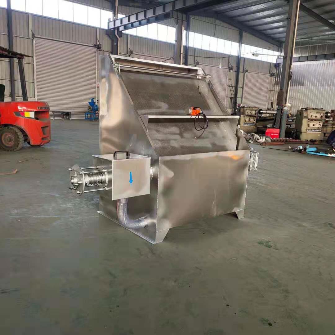 内蒙养殖场粪便干湿分离脱水机牛粪固液干湿分离机猪鸡粪便干湿分