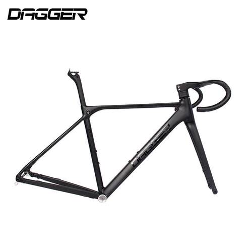 DAGGER铝合金内走线公路车架车架碳纤维桶轴前叉平把超轻内走线架