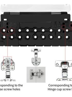 A1436-木橱柜柜五具金夹具孔钻定位工具橱伴侣搁板直针夹木工定位