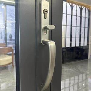 凯森贝格68重型折叠门防夹手铰炼拨动拉手上下不锈钢滑轮五金配件