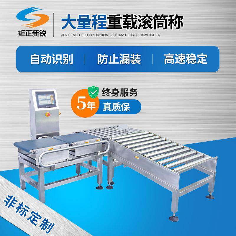 定制20-100kg大量程重载滚筒称电子滚筒称皮带式称重机皮带秤