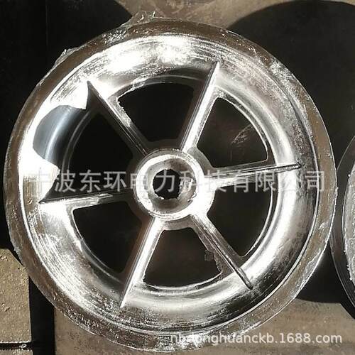 放线滑轮电力电缆滑轮钢轮铝合金压铸铝轮包胶铝滑轮地缆放线滑轮