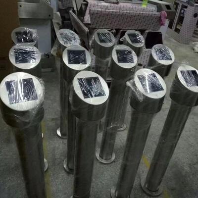 门禁刷卡机立柱人脸识别落地支架读卡器别墅按钮立柱楼宇可视对讲